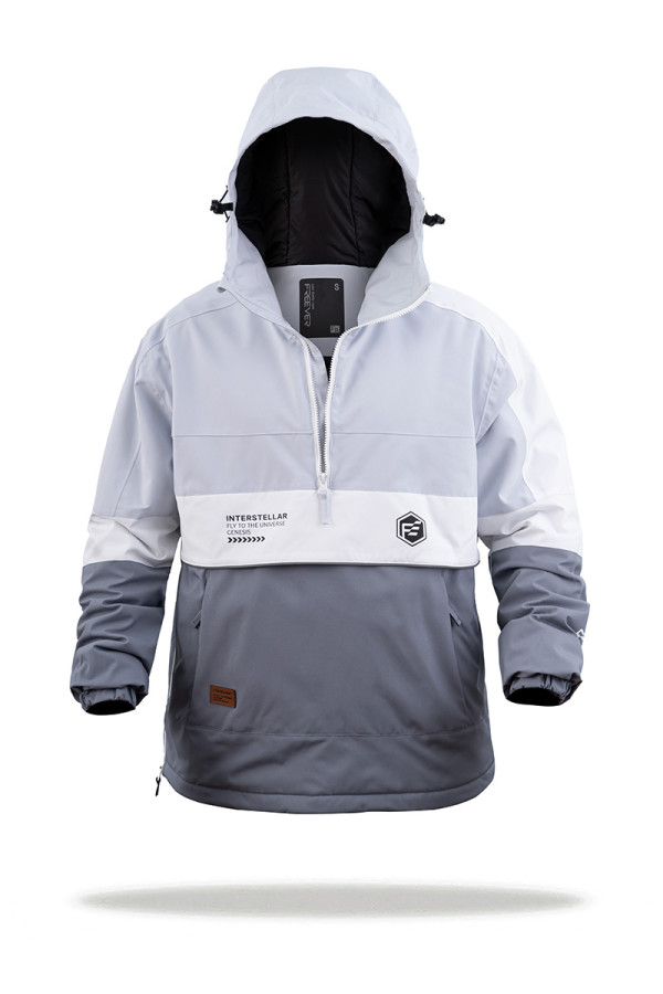 Men's anorak jacket Freever AF 21707 gray