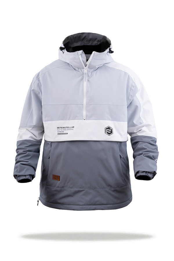 Men's anorak jacket Freever AF 21707 gray, Фото №3- freever.ua