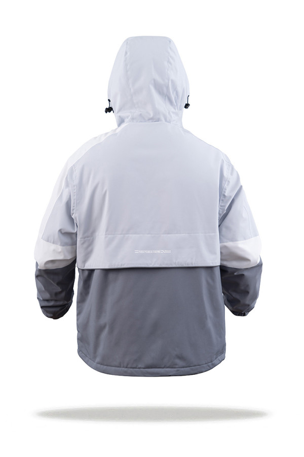 Men's anorak jacket Freever AF 21707 gray, Фото №5- freever.ua