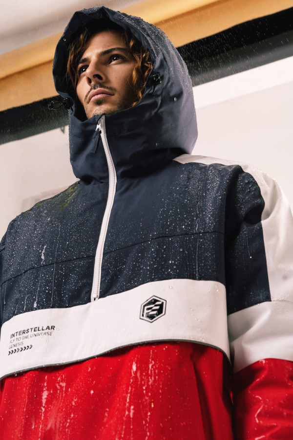Men's anorak jacket Freever AF 21707 red, Фото №6- freever.ua