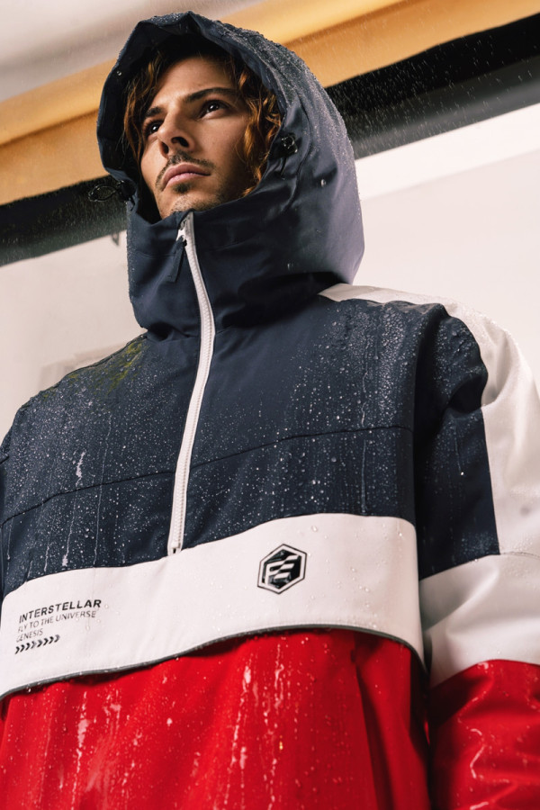 Men's anorak jacket Freever AF 21707 red, Фото №6- freever.ua
