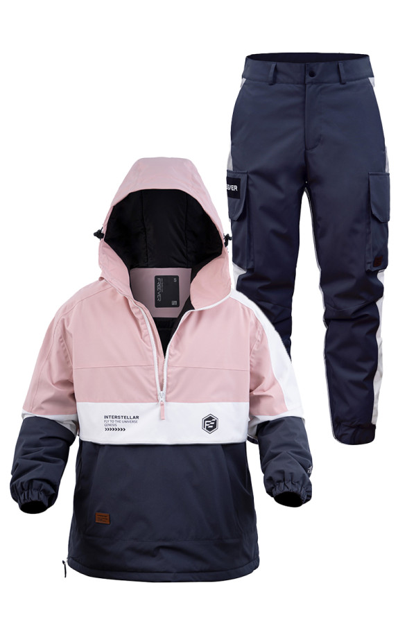 Warm men's suit FREEVER 21707-21709 pink