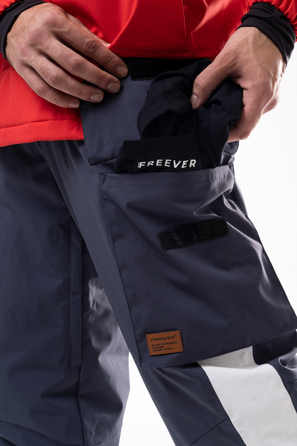 Men's jogger pants Freever AF 21709 dark gray, Фото №4- freever.ua