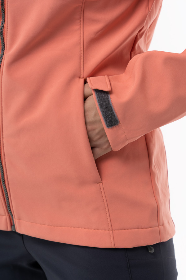 Women's jacket Freever windstopper WF 21716 peach, Фото №5- freever.ua