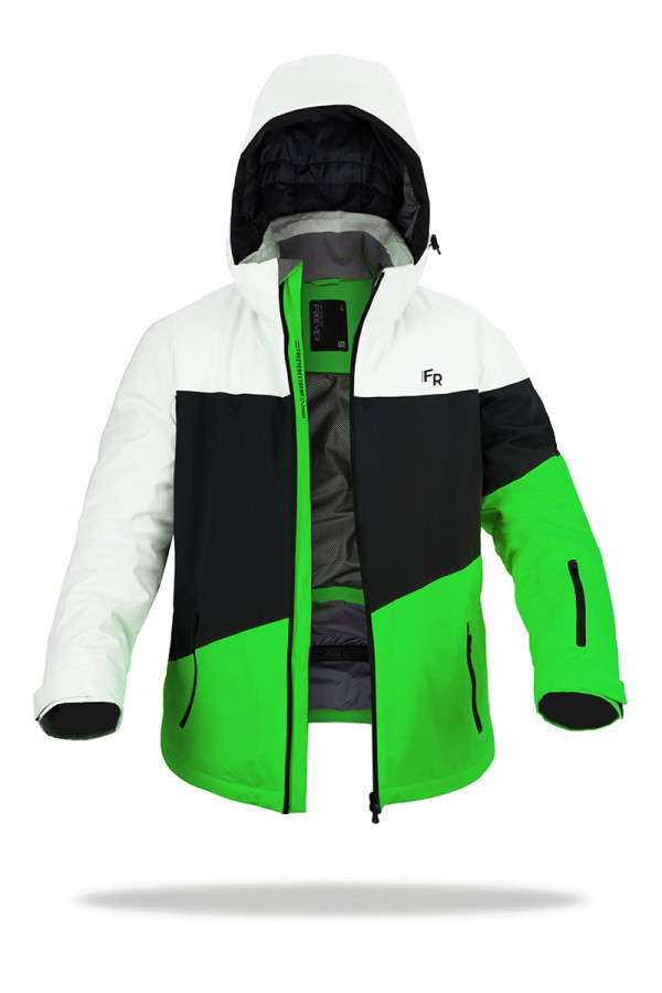 Men's ski jacket Freever AF 21721 light green