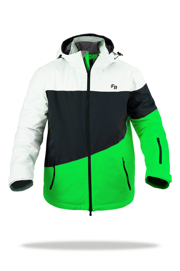 Men's ski jacket Freever AF 21721 light green, Фото №2- freever.ua