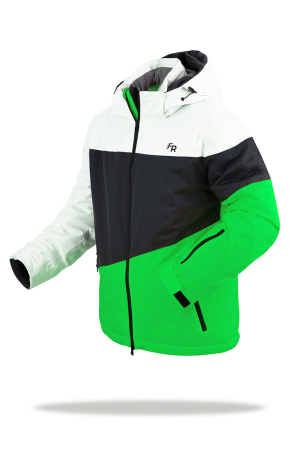Men's ski jacket Freever AF 21721 light green, Фото №3- freever.ua