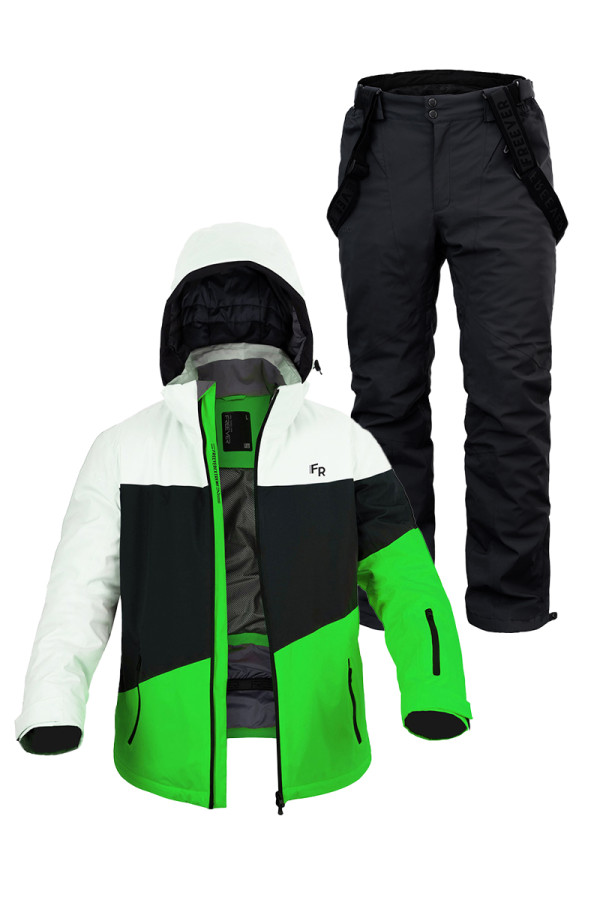Men's ski suit FREEVER 21721-21693 light green