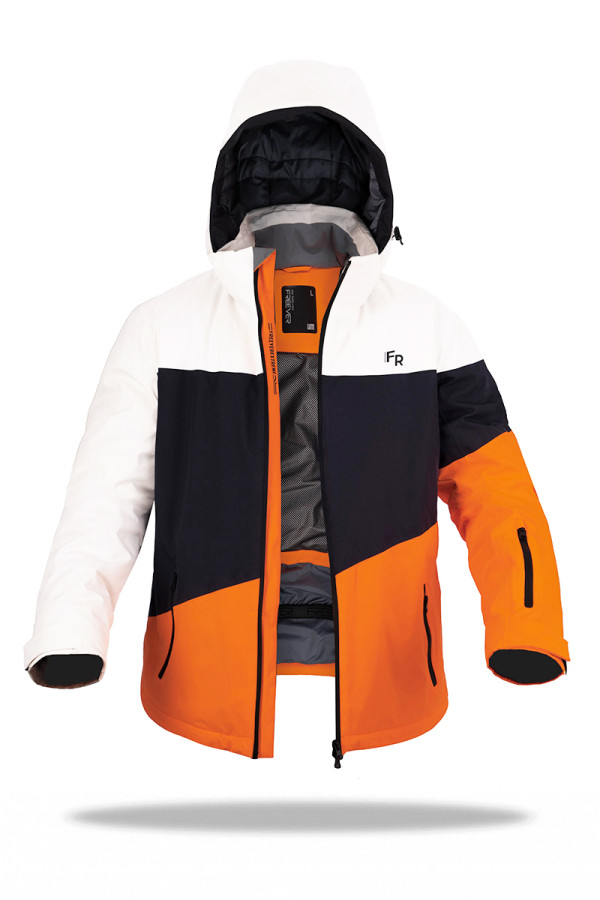 Men's ski jacket Freever AF 21721 orange