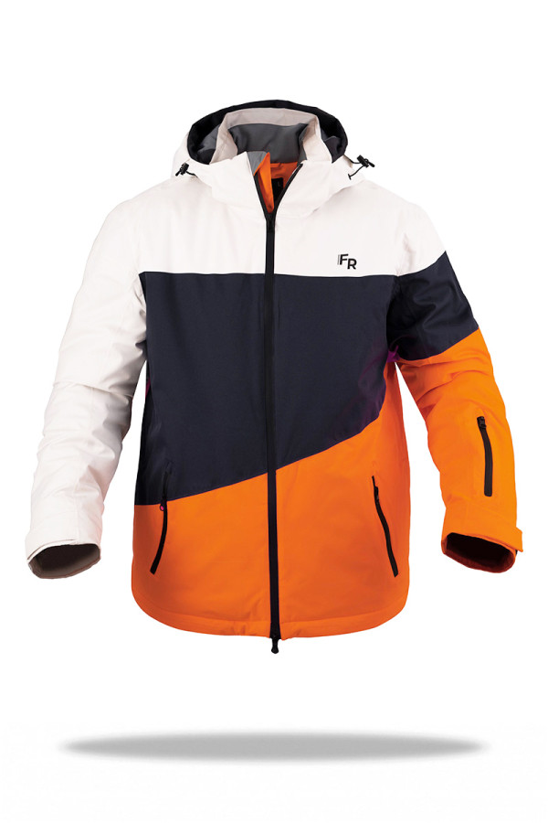 Men's ski jacket Freever AF 21721 orange, Фото №2- freever.ua