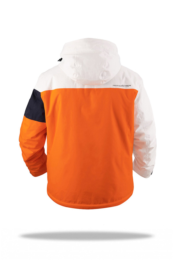Men's ski jacket Freever AF 21721 orange, Фото №3- freever.ua