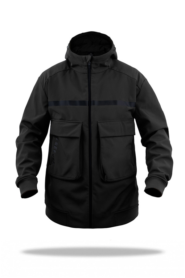 Windstopper jacket for men Freever AF 21723 black, Фото №3- freever.ua