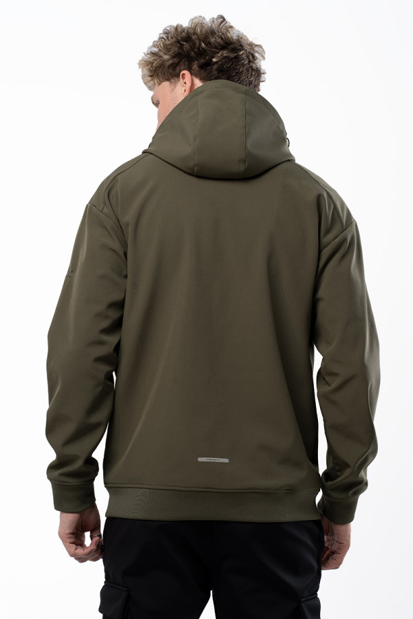 Windstopper jacket men's Freever AF 21723 khaki, Фото №7- freever.ua