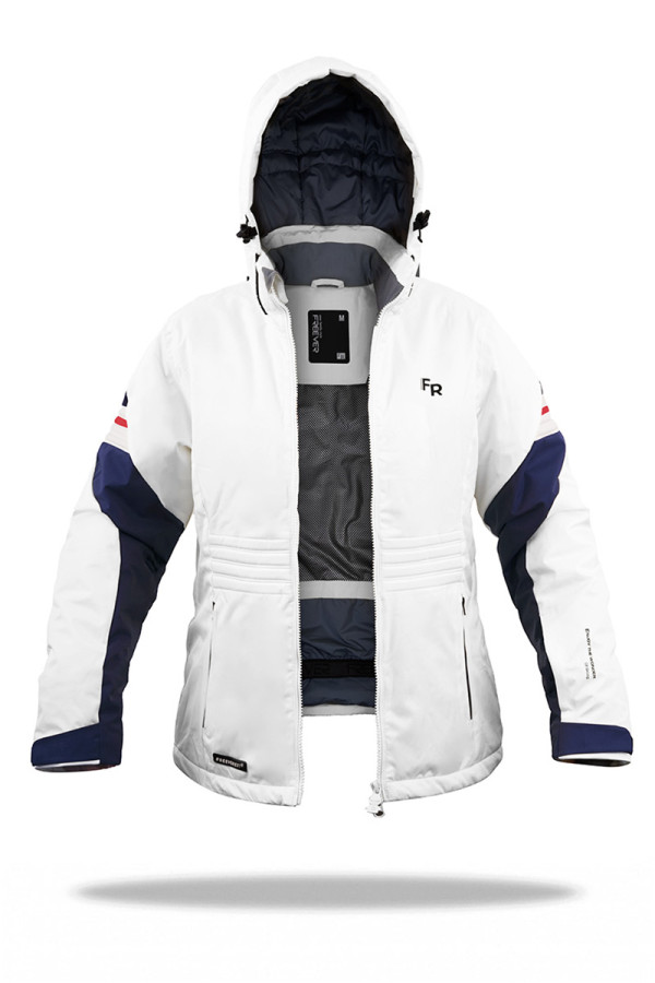 Women's ski jacket Freever AF 21762 white