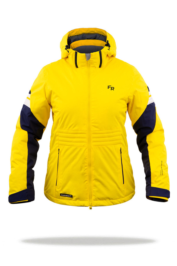 Women's ski jacket Freever AF 21762 yellow, Фото №3- freever.ua