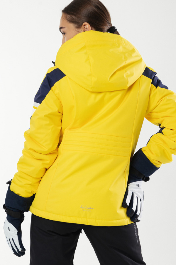 Women's ski suit FREEVER 21762-7607 yellow, Фото №4- freever.ua