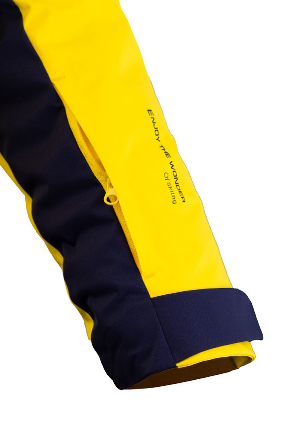 Women's ski jacket Freever AF 21762 yellow, Фото №5- freever.ua