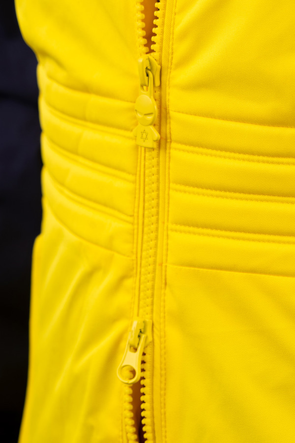 Women's ski jacket Freever AF 21762 yellow, Фото №6- freever.ua