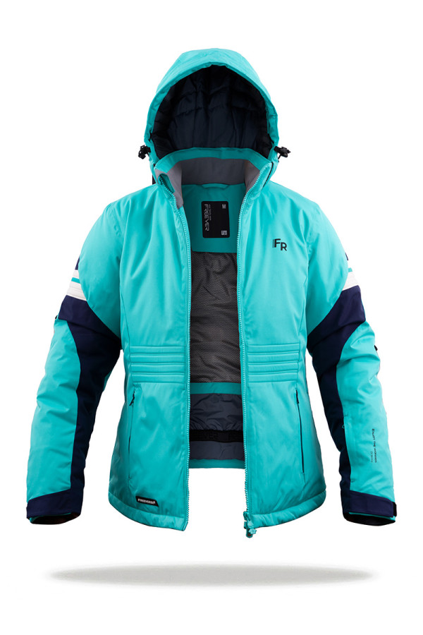 Women's ski jacket Freever AF 21762 turquoise