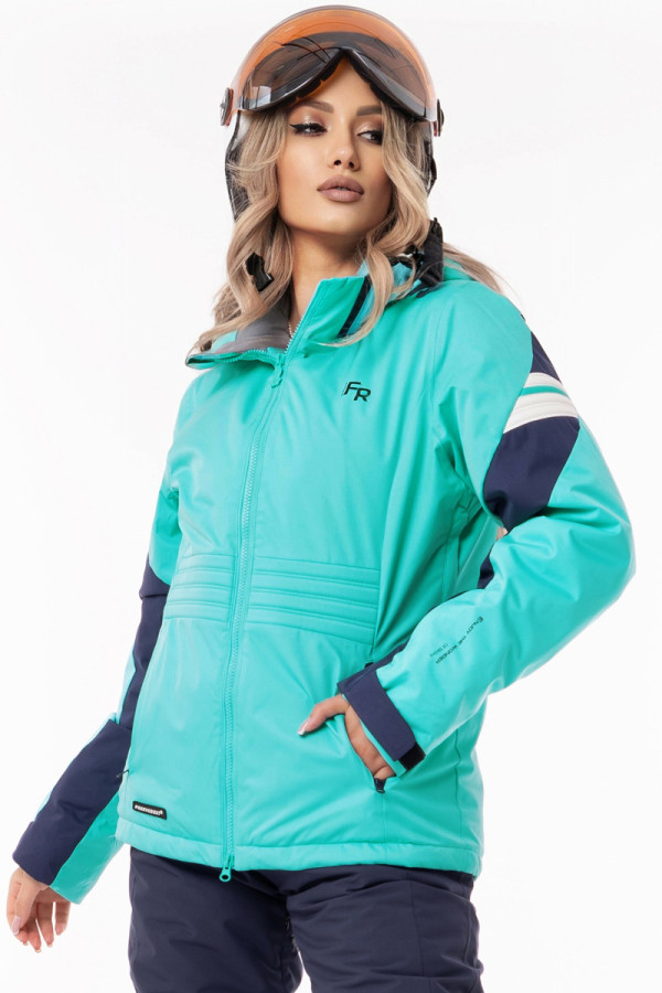 Women's ski suit FREEVER 21762-7608 turquoise, Фото №3- freever.ua