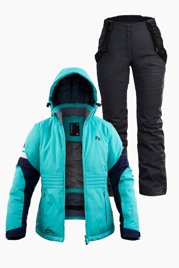 Women's ski suit FREEVER 21762-21652 turquoise