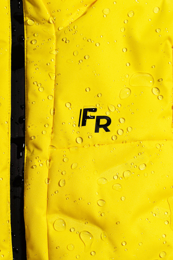 Women's ski jacket Freever AF 21764 yellow, Фото №5- freever.ua