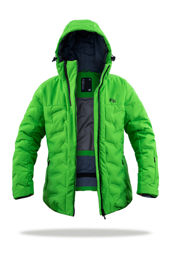 Women's ski jacket Freever AF 21764 green, Фото №2- freever.ua