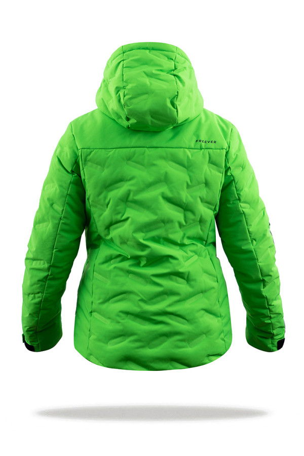 Women's ski jacket Freever AF 21764 green, Фото №10- freever.ua