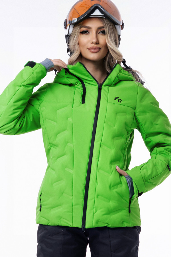 Women's ski jacket Freever AF 21764 green
