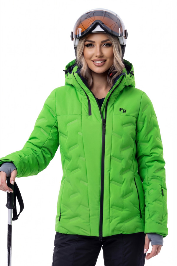 Women's ski jacket Freever AF 21764 green