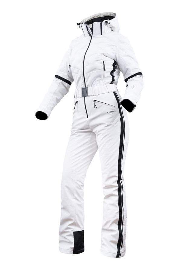 Women's ski suit Freever AF 21765 white