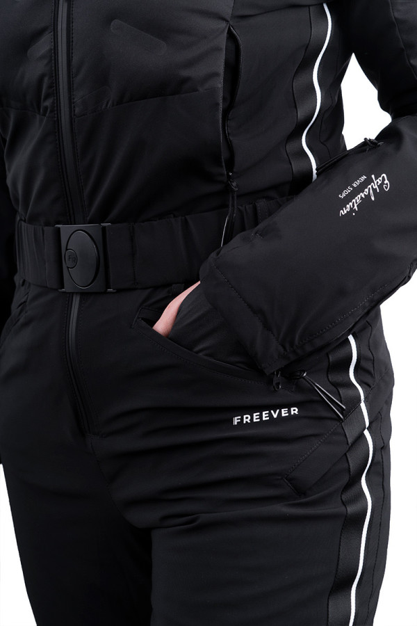Women's ski suit Freever AF 21765 black, Фото №7- freever.ua