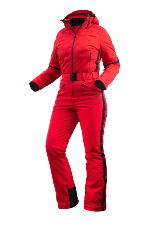 Women's ski suit Freever AF 21765 red