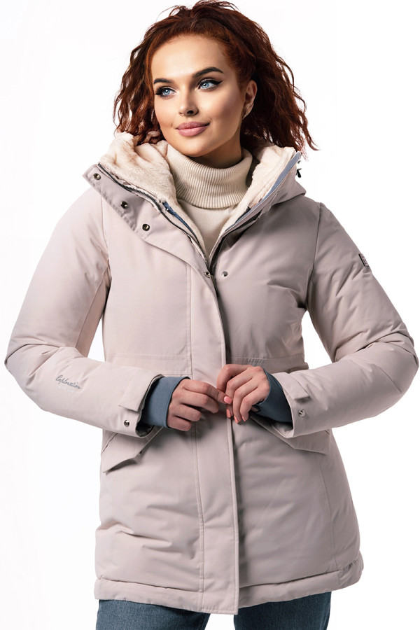 Parka women Freever AF 21766 beige, Фото №2- freever.ua