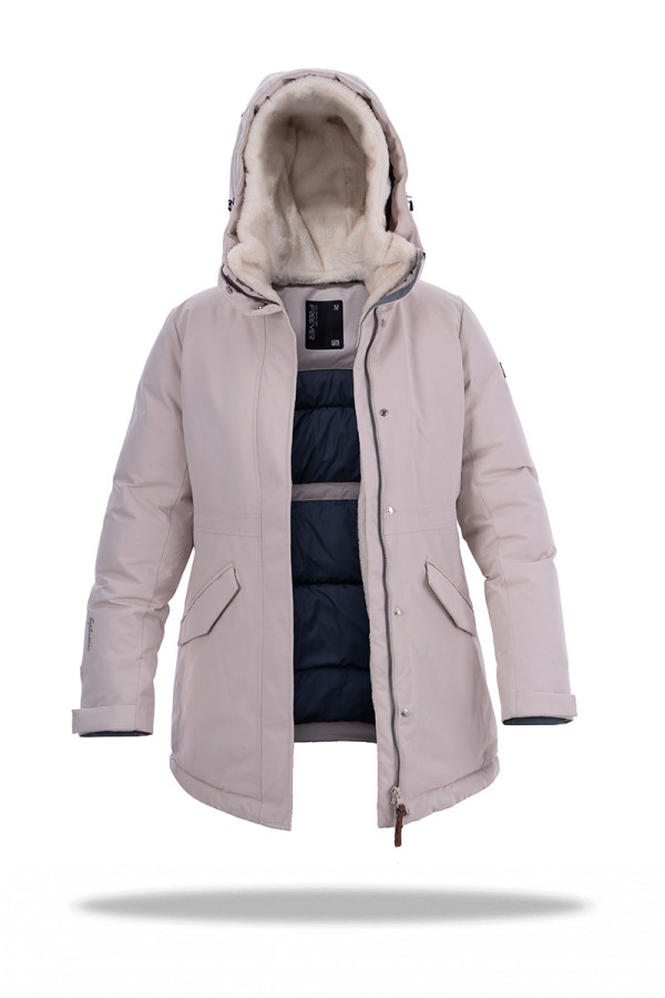 Parka women Freever AF 21766 beige