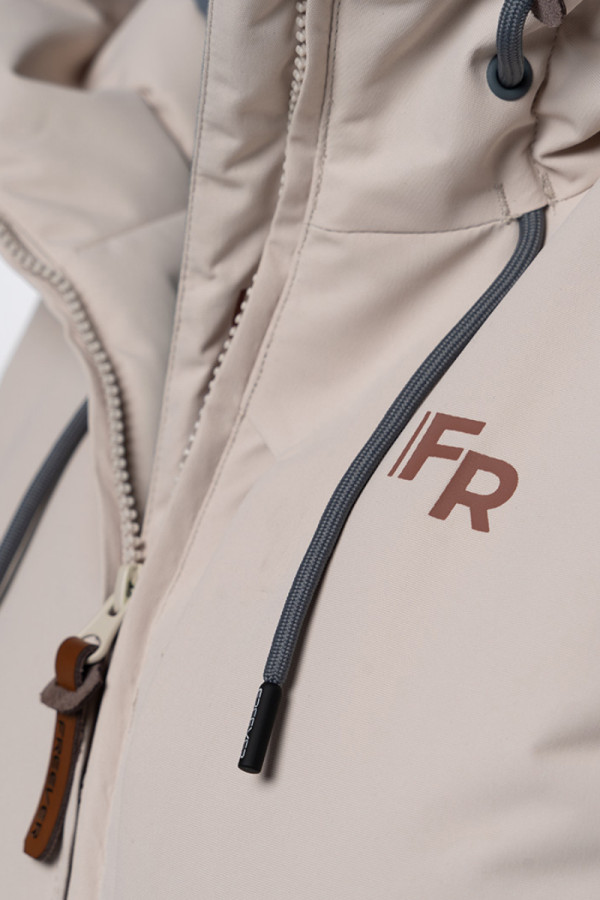 Women's ski suit FREEVER 21767-7901 beige, Фото №4- freever.ua