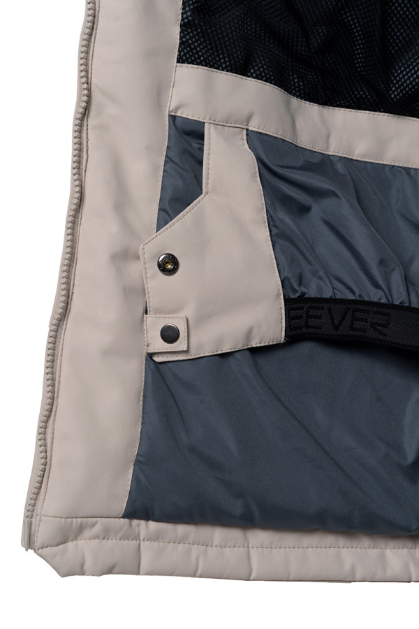 Women's ski suit FREEVER 21767-7901 beige, Фото №5- freever.ua
