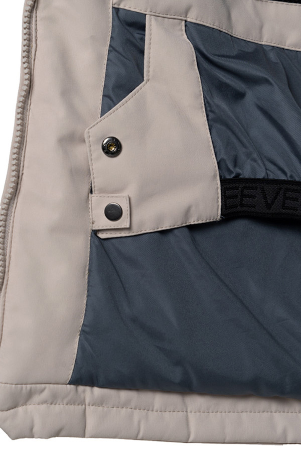 Women's ski jacket Freever AF 21767 beige, Фото №6- freever.ua