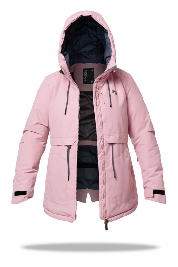 Women's ski jacket Freever AF 21767 pink