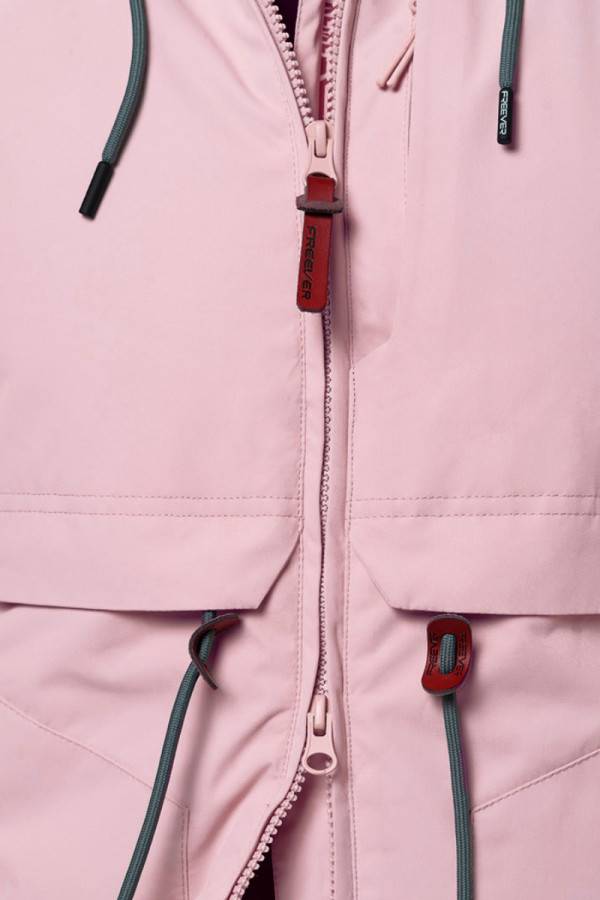 Women's ski jacket Freever AF 21767 pink, Фото №4- freever.ua