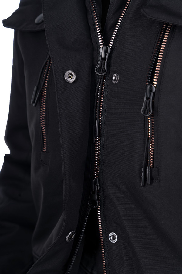 Women's ski jacket Freever AF 21768 black, Фото №4- freever.ua
