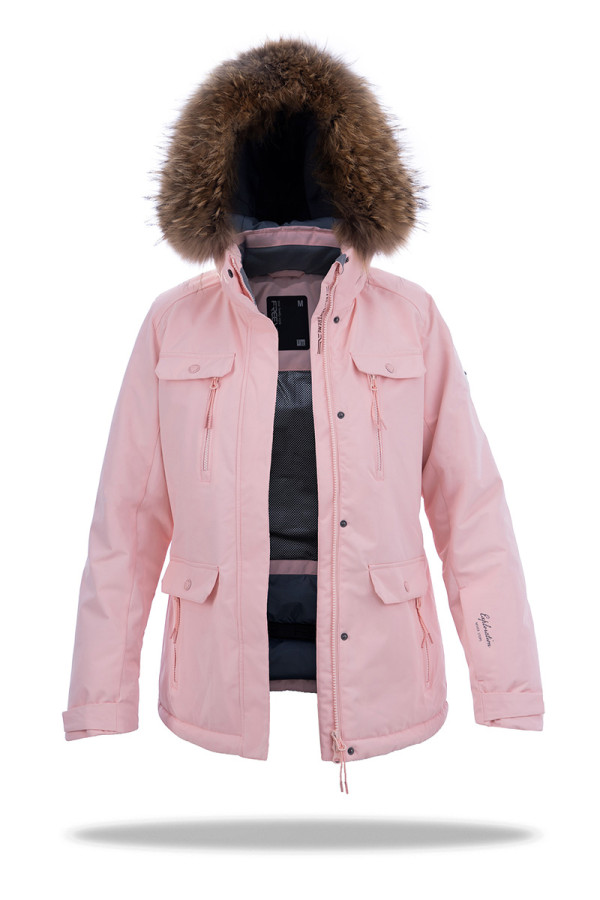 Women's ski jacket Freever AF 21768 pink, Фото №3- freever.ua