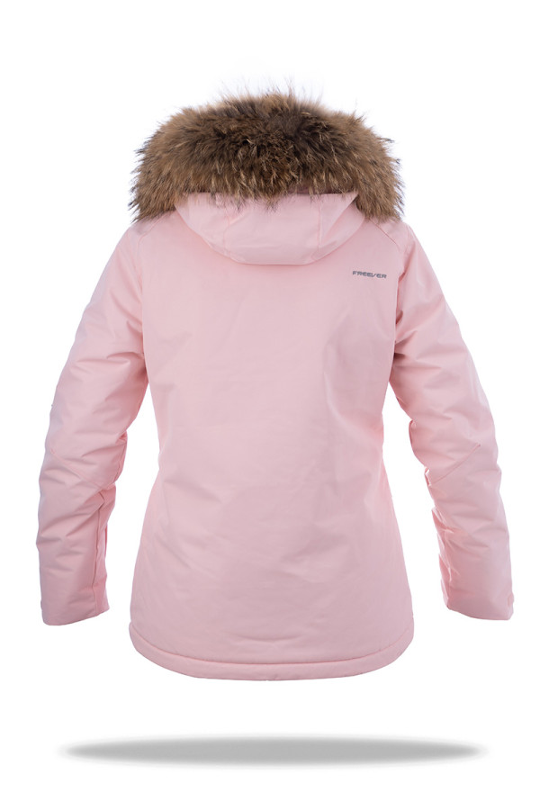 Women's ski jacket Freever AF 21768 pink, Фото №4- freever.ua