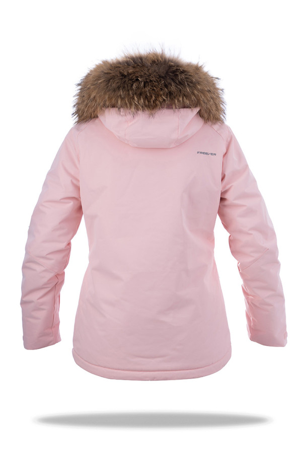 Women's ski jacket Freever AF 21768 pink, Фото №4- freever.ua