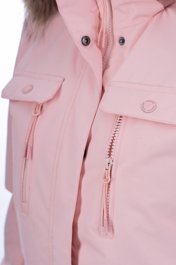 Women's ski jacket Freever AF 21768 pink, Фото №5- freever.ua