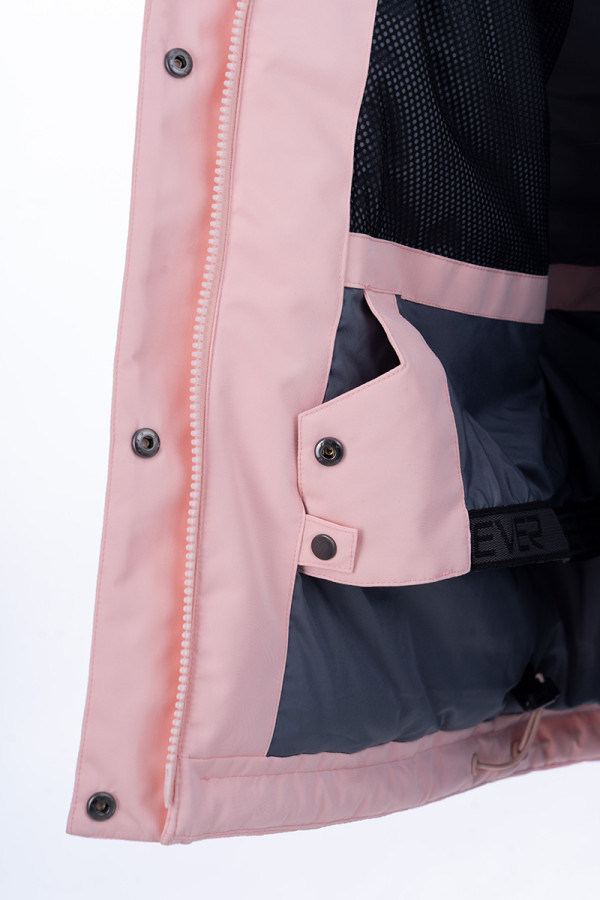 Women's ski jacket Freever AF 21768 pink, Фото №6- freever.ua