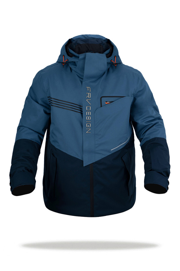 Men's ski jacket Freever AF 21786 blue, Фото №3- freever.ua