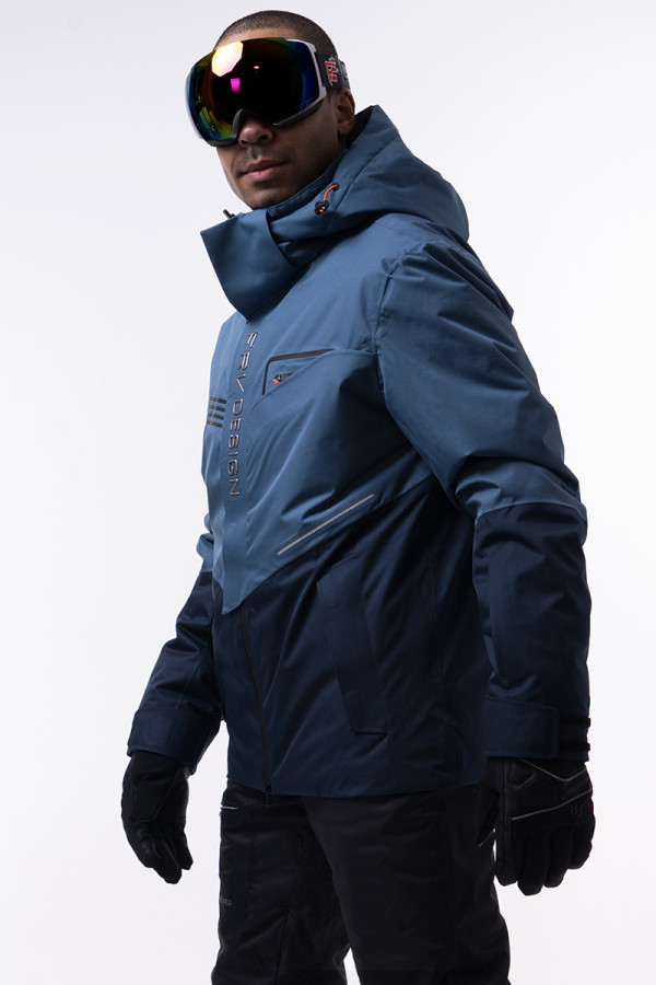 Men's ski jacket Freever AF 21786 blue, Фото №5- freever.ua