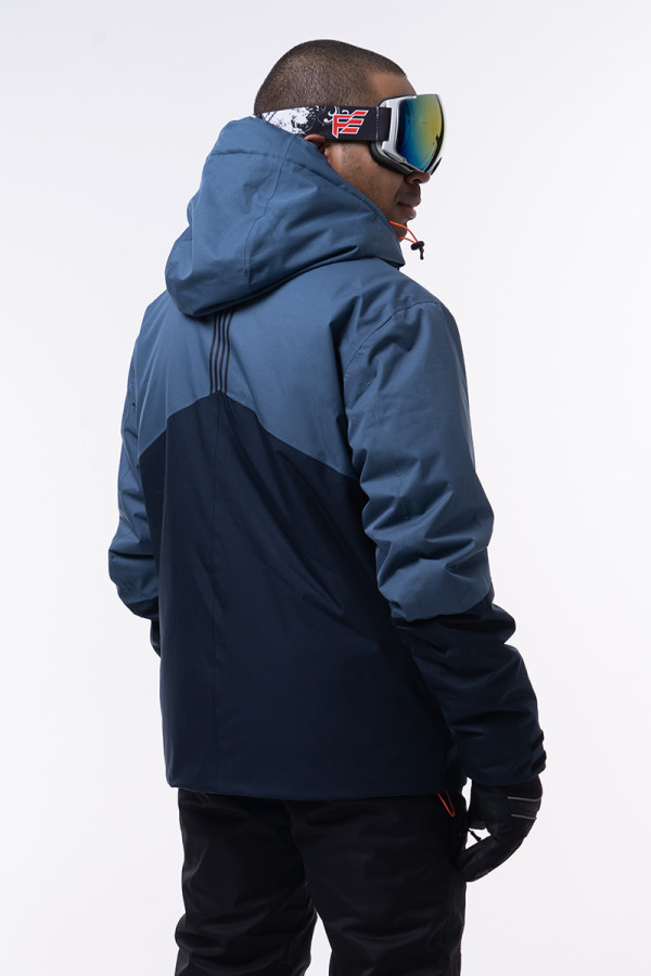 Men's ski jacket Freever AF 21786 blue, Фото №7- freever.ua