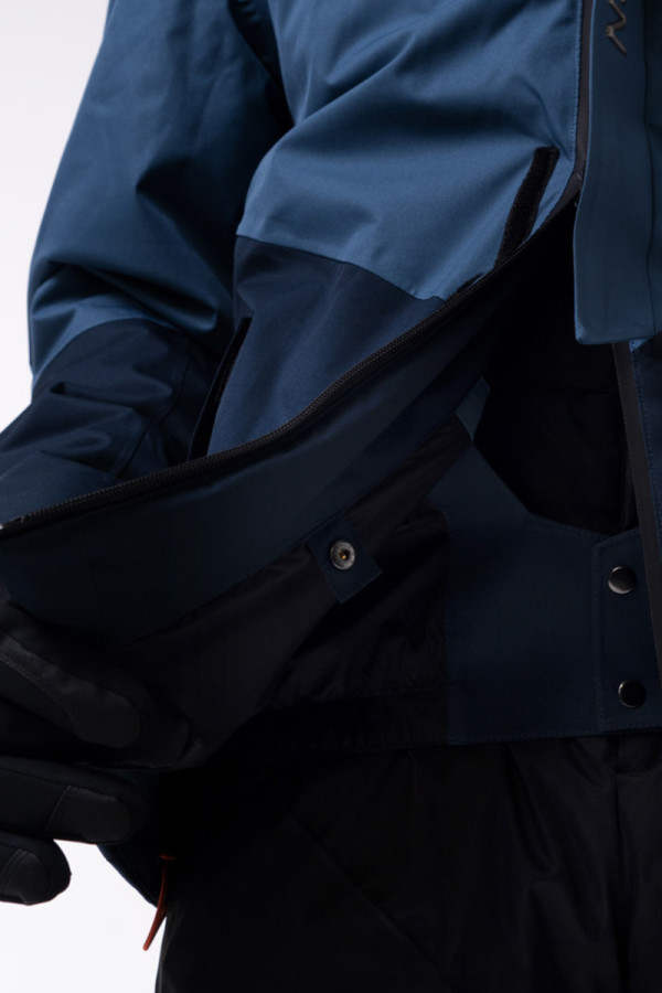 Men's ski jacket Freever AF 21786 blue, Фото №7- freever.ua